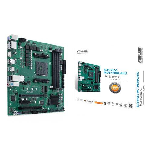 ASUS PRO B550M-C/CSM AMD B550 Emplacement AM4 micro ATX - 90MB15Q0-M0EAYC ASUS PRO B550M-C/CSM AMD B550 Emplacement AM4 micro ATX - 90MB15Q0-M0EAYC
