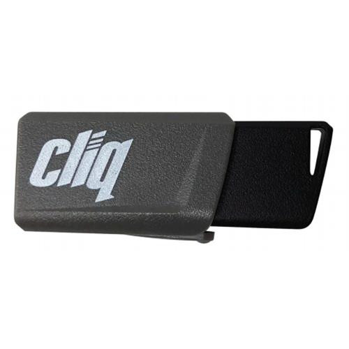 Patriot Memory CLIQ lecteur USB flash 128 Go 3.2 Gen 1 (3.1 Gen 1) Noir - PSF128GCL3USB