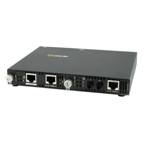 Perle SMI-1110-S2ST160 convertisseur de support réseau 1000 Mbit/s 1550 nm Monomode Noir - 05070804 Perle SMI-1110-S2ST160 convertisseur de support réseau 1000 Mbit/s 1550 nm Monomode Noir - 05070804