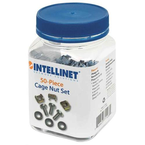 Intellinet  accessoire de racks Pack écrou cage - 711081