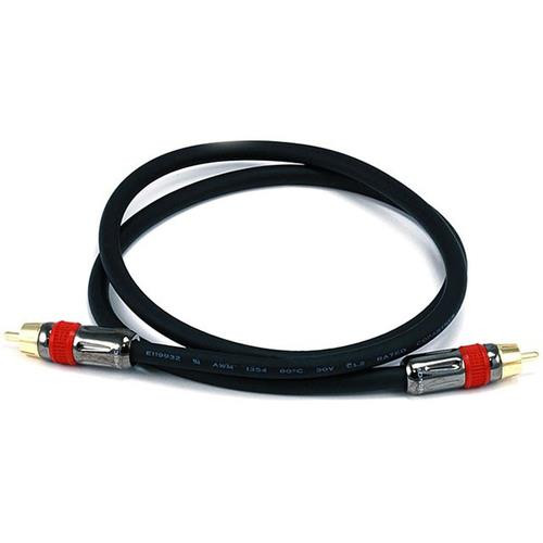 Monoprice  câble coaxial RG-6/U 0,91 m RCA Noir - 2681