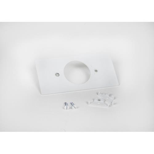WIREMOLD  Plaque de commutation et obturateur Blanc - EFB10-S2