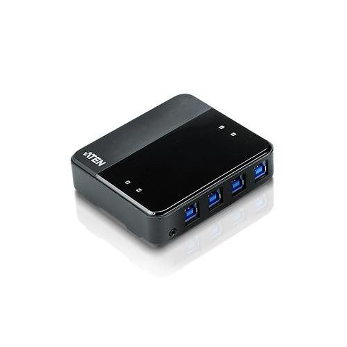 ATEN Commutateur de partage des périphériques USB 3.2 Gen1 à 4 x 4 ports - US434-AT