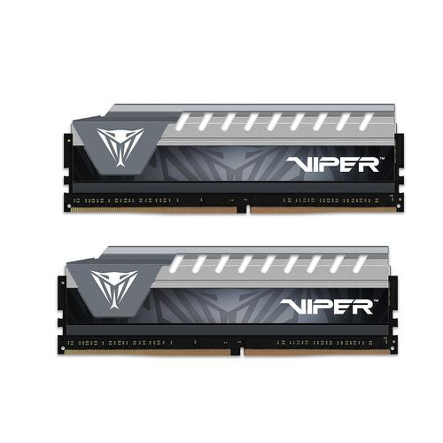 Patriot Memory Viper Elite Series 16GB DDR4 2666MHz Dual Kit module de mémoire 16 Go 2 x 8 Go 288-pin DIMM - PVE416G266C6KGY