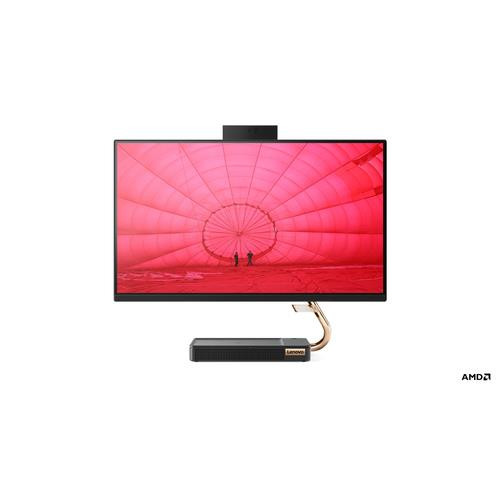 Lenovo IdeaCentre A540 AMD Ryzen™ 5 PRO 4650GE 60,5 cm (23.8") 1920 x 1080 pixels PC All-in-One 8 Go DDR4-SDRAM 256 Go SSD Windows 10 Pro Wi-Fi 5 (802.11ac) Noir - F0EM00AHUS