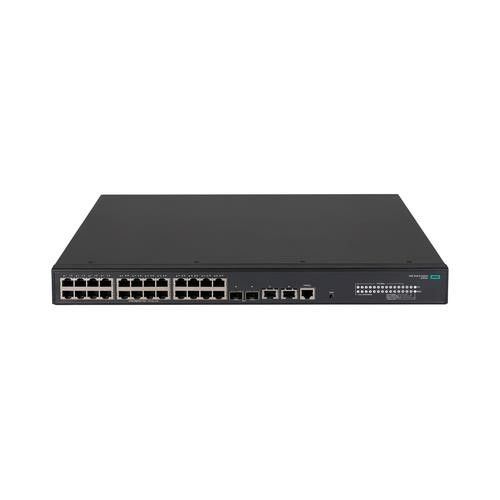 HPE FlexNetwork 5140 24G POE+2SFP+2XGT EI Géré L3 Gigabit Ethernet (10/100/1000) Connexion Ethernet, supportant l'alimentation via ce port (PoE) 1U - JL823A#ABA