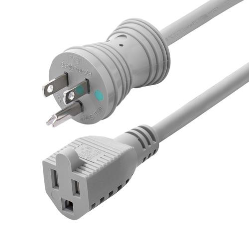 StarTech.com  câble électrique Gris 1,8 m NEMA 5-15P NEMA 5-15R - 231B-660H-POWER-CORD