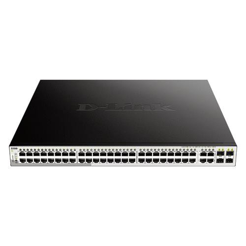 D-Link  commutateur réseau Géré L2 Gigabit Ethernet (10/100/1000) 1U Noir - DGS-1210-52MP