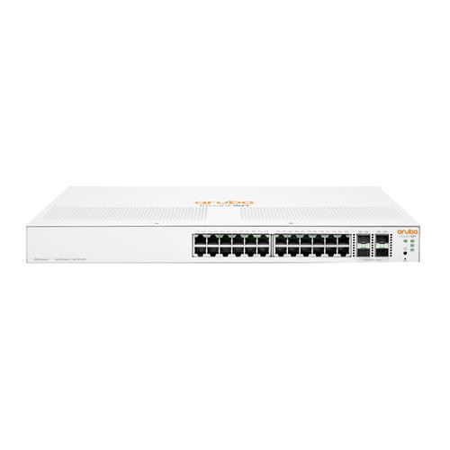 HPE Aruba Networking Instant On Switch 24p Gigabit 4p SFP+ 1930 Géré L2+ Gigabit Ethernet (10/100/1000) 1U Blanc - JL682A#AC3