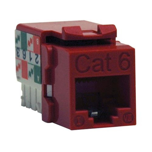 Tripp Lite  prise de courant RJ-45 Rouge - N238-001-RD Tripp Lite  prise de courant RJ-45 Rouge - N238-001-RD