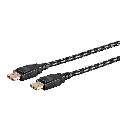 Monoprice  câble DisplayPort 0,46 m Noir, Gris - 37918