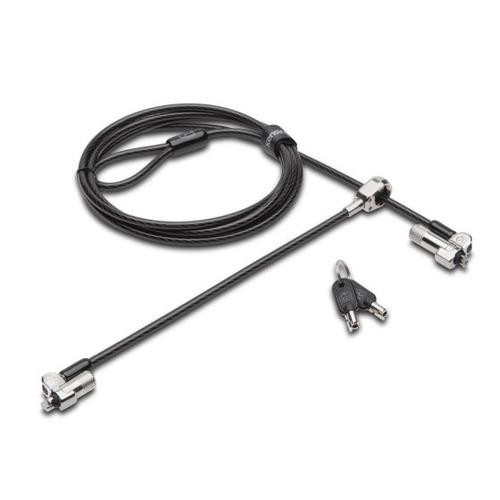 Kensington Verrou à clé double pour ordinateur portable NanoSaver® - Clé unique - K64449S Kensington Verrou à clé double pour ordinateur portable NanoSaver® - Clé unique - K64449S