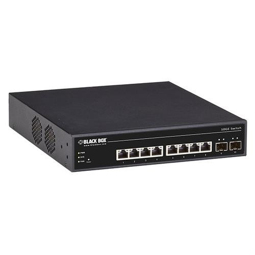 Black Box  commutateur réseau Géré 10G Ethernet (100/1000/10000) Noir - LGB5510A