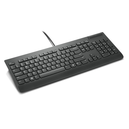 Lenovo  clavier Bureau USB QWERTY Anglais américain Noir - 4Y41B69353