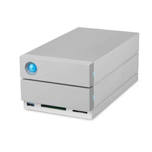 LaCie 2big Dock Thunderbolt 3 boîtier de disques 28 To Bureau Gris - STGB28000400