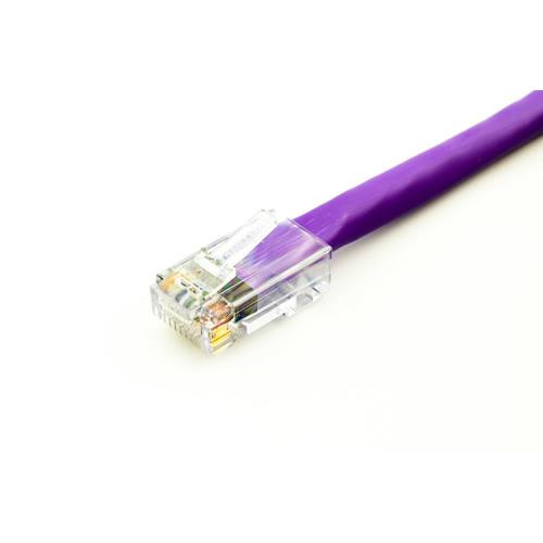Axiom Cat6, 15ft câble de réseau Violet 4,57 m U/UTP (UTP) - C6NB-P15-AX