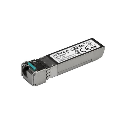 StarTech.com Module de transceiver SFP+ 1000BASE-BX fibre optique 10 Gb (Charge descendante) - Conforme aux normes MSA - Monomode LC - 10 km - SFP10GBBXDST