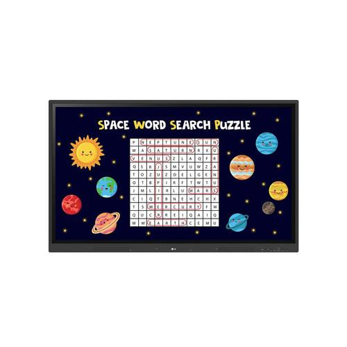 LG  tableau blanc interactif 139,7 cm (55") 3840 x 2160 pixels Écran tactile Noir - 55TR3DK-B LG  tableau blanc interactif 139,7 cm (55") 3840 x 2160 pixels Écran tactile Noir - 55TR3DK-B