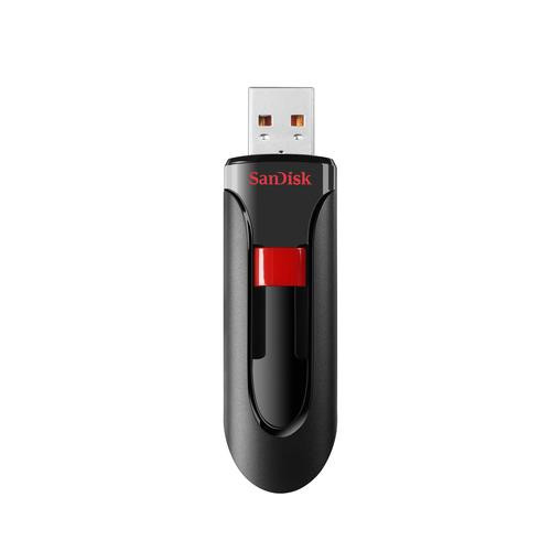 SanDisk Cruzer Glide lecteur USB flash 256 Go USB Type-A 2.0 Noir, Rouge - SDCZ60-256G-B35
