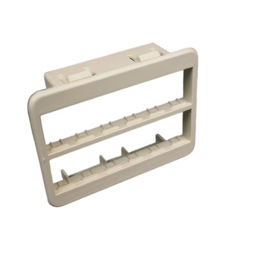 WIREMOLD  Plaque de commutation et obturateur Ivoire - MAB6TJ