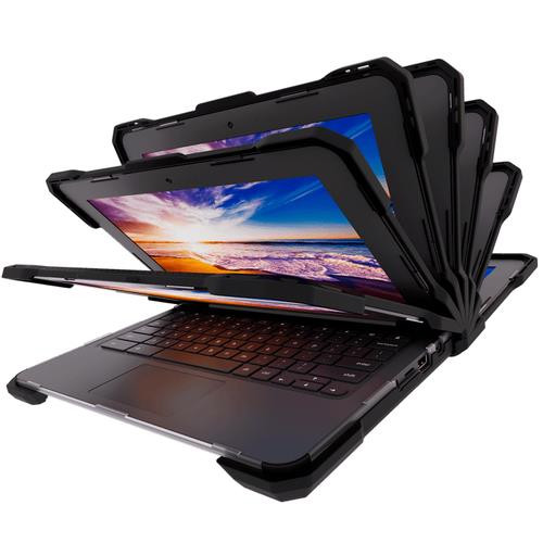 UZBL  sacoche d'ordinateurs portables 27,9 cm (11") Boîtier robuste Noir, Transparent - LAP7863