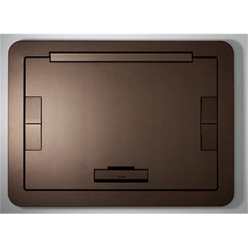 WIREMOLD  boitier de prise de courant Bronze - EFB610BTBZ