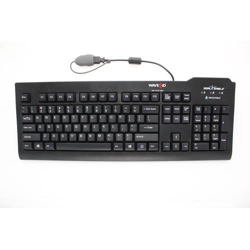 Seal Shield Silver Seal clavier Médical USB QWERTY Anglais américain Noir - SSKSV207GRC125