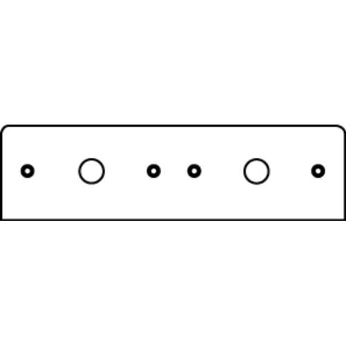 WIREMOLD  Plaque de commutation et obturateur - FP50-50