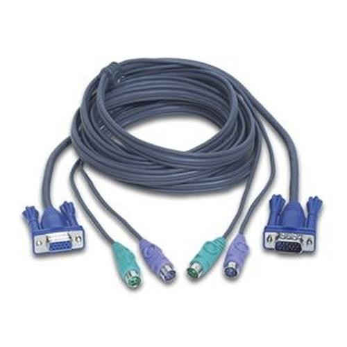 iogear  KVM Cable câble kvm Gris 3 m - G2L5003P