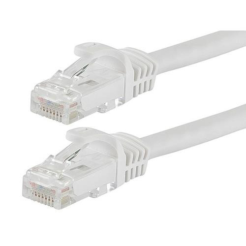Monoprice 50ft. Cat6 UTP câble de réseau Blanc 15,24 m U/UTP (UTP) - 9818