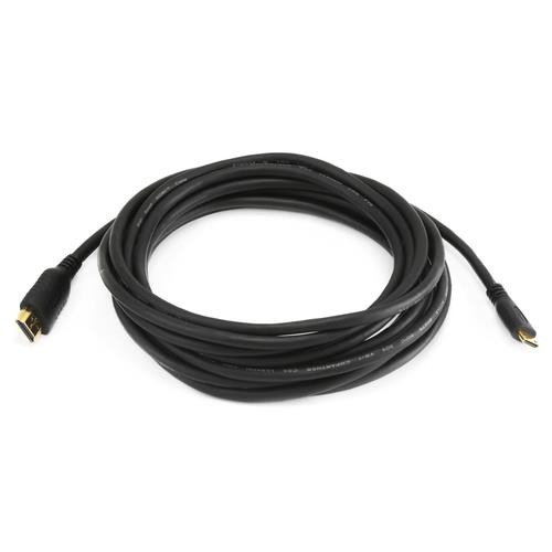 Monoprice HDMI/mini HDMI, 4.5 m câble HDMI 4,5 m HDMI Type A (Standard) HDMI Type C (Mini) Noir - 7649