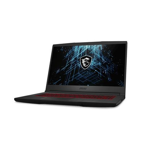 MSI Gaming  Thin Intel® Core™ i5 i5-11400H Ordinateur portable 39,6 cm (15.6") Full HD 8 Go DDR4-SDRAM 512 Go SSD NVIDIA GeForce RTX 3050 Wi-Fi 6 (802.11ax) Windows 11 Home Noir - GF63 11UC-284CA