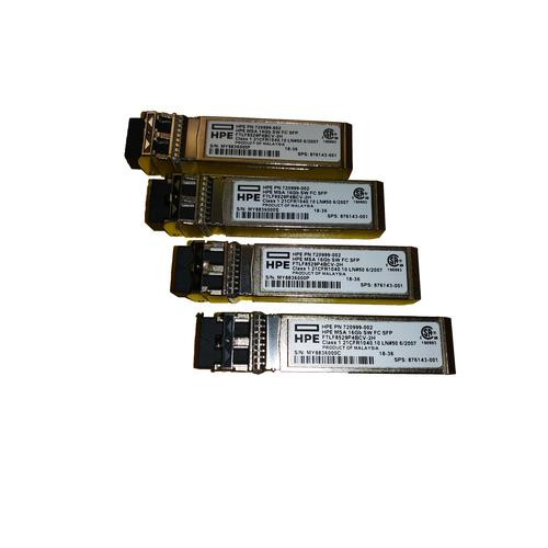 HPE MSA 16Gb Short Wave Fibre Channel SFP+ 4-pack Transceiver - C8R24B