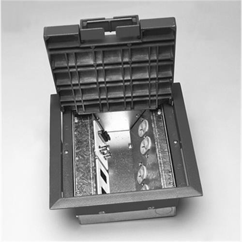 WIREMOLD  boitier de prise de courant Noir - AC8840