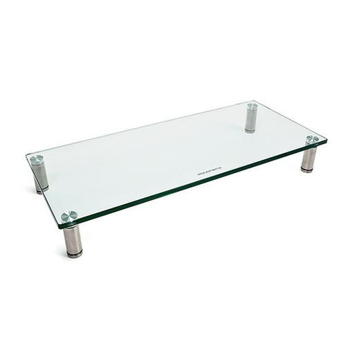 Monoprice  support d'écran plat pour bureau Argent, Transparent - 9434