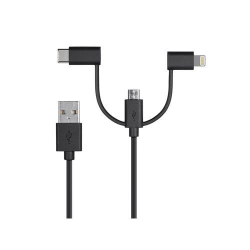 Monoprice  câble USB USB 2.0 0,9 m Noir - 18789