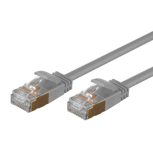Monoprice  câble de réseau Gris 0,61 m Cat6a S/FTP (S-STP) - 27447