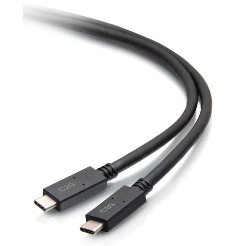 C2G Câble USB-C mâle vers USB-C mâle de 1,8 m (20V 5A) - USB 3.2 Gen 1 (5 Gbit/s) - 28882