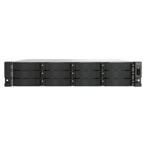 QNAP TS-h1277AXU-RP NAS Rack (2 U) AMD Ryzen™ 7 32 Go DDR5 0 To QNAP QTS Aluminium, Noir - TS-H1277AXU-RP-R7-32G-US