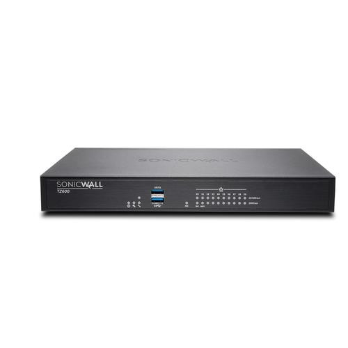 SonicWall TZ600 + Advanced Edition (2 Years) pare-feux (matériel) Bureau 1,5 Gbit/s - 01-SSC-1736