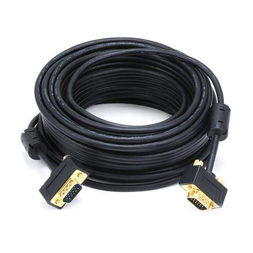 Monoprice VGA/VGA, M/M, 15.24 m câble VGA 15,24 m VGA (D-Sub) Noir - 6365