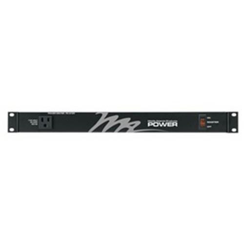 Accu-Tech  multiprise 0,25 m 9 sortie(s) CA Noir - PD-915R