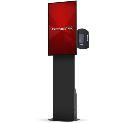 Viewsonic  Écran d'affichage dynamique Conception Totem 61 cm (24") LED 250 cd/m² Full HD Rouge - EP2410-B1