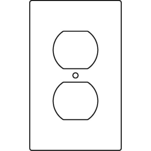 WIREMOLD  Plaque de commutation et obturateur - RFB119-D