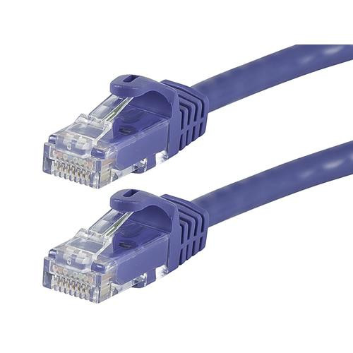 Monoprice 100ft. Cat6 UTP câble de réseau Violet 30,48 m U/UTP (UTP) - 11232