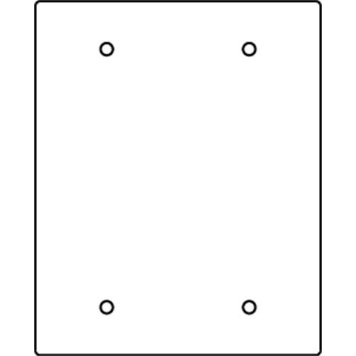WIREMOLD  Plaque de commutation et obturateur - RFB119-2SB
