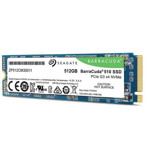 Seagate BarraCuda 510 512 Go M.2 PCI Express 3.0 NVMe 3D TLC - ZP512CM30041