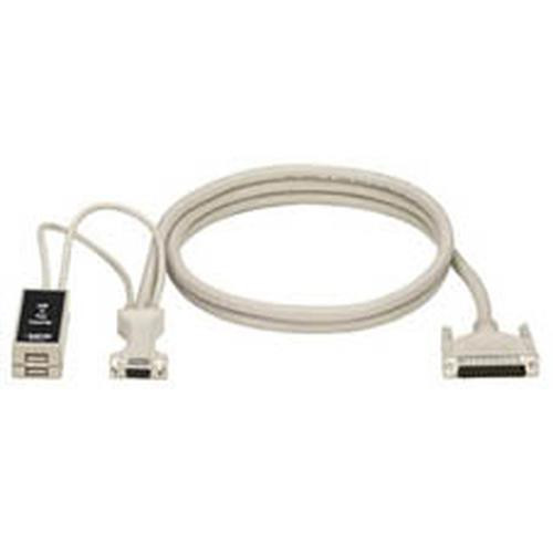 Black Box  câble kvm Blanc 1,5 m - EHNUSB-0005