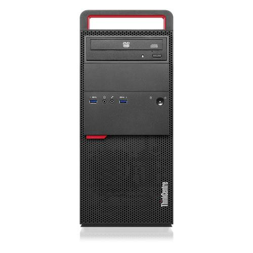 Lenovo ThinkCentre M900 Mini Tower Intel® Core™ i7 i7-6700 8 Go DDR4-SDRAM 256 Go SSD Windows 7 Professional PC Noir, Rouge - 10FD0028US