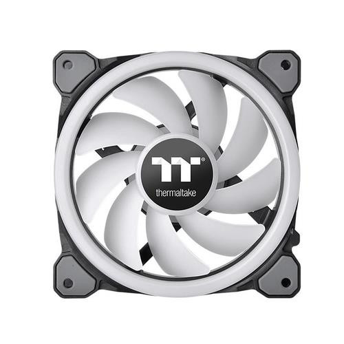 Thermaltake Riing Trio 12 LED RGB Radiator Fan TT Premium Edition Boitier PC Ventilateur 12 cm Noir - CL-F072-PL12SW-A